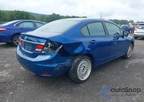 2014 Honda Civic Ex z USA, uszkodzony, nr VIN 19XFB2F8XEE055650